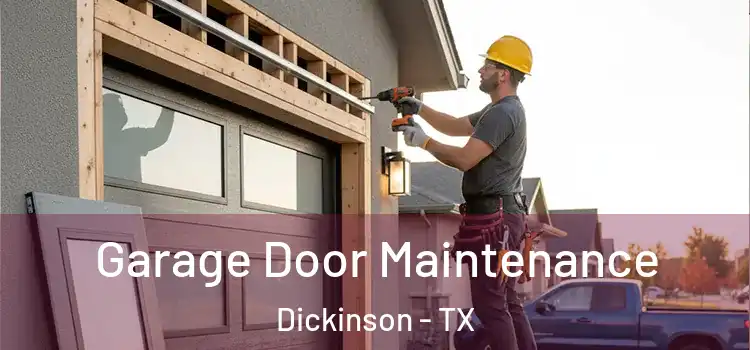 Garage Door Maintenance Dickinson - TX